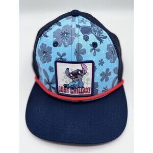 Disney Stitch “Just Chillax!” Baseball Hat Cap Snapback  Adults